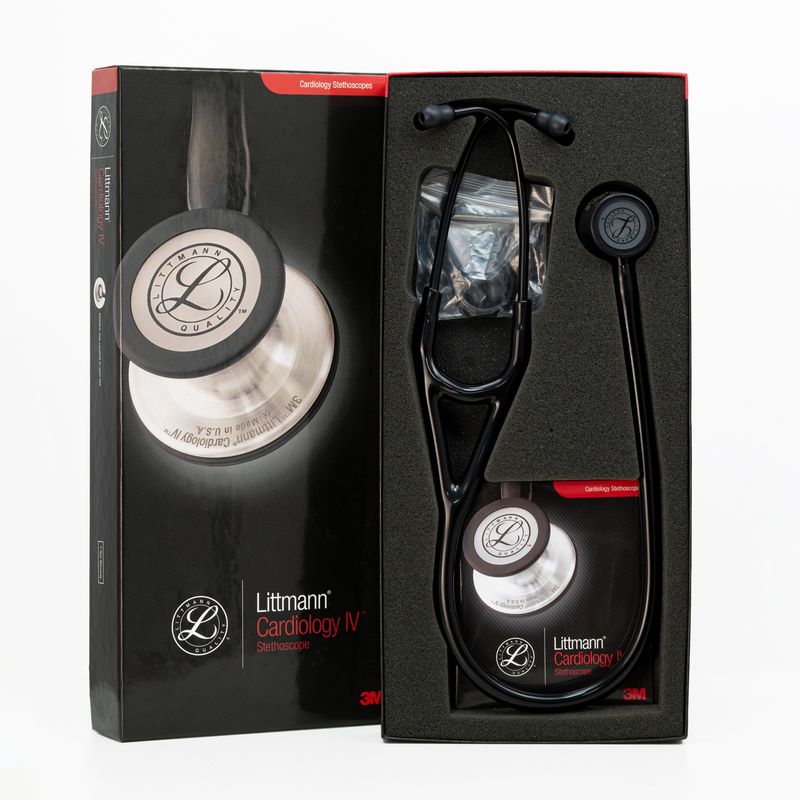 LITTMANN - Estetoscopio Littmann® Cardiology IV™ - Negro Black Edition - Código 6163