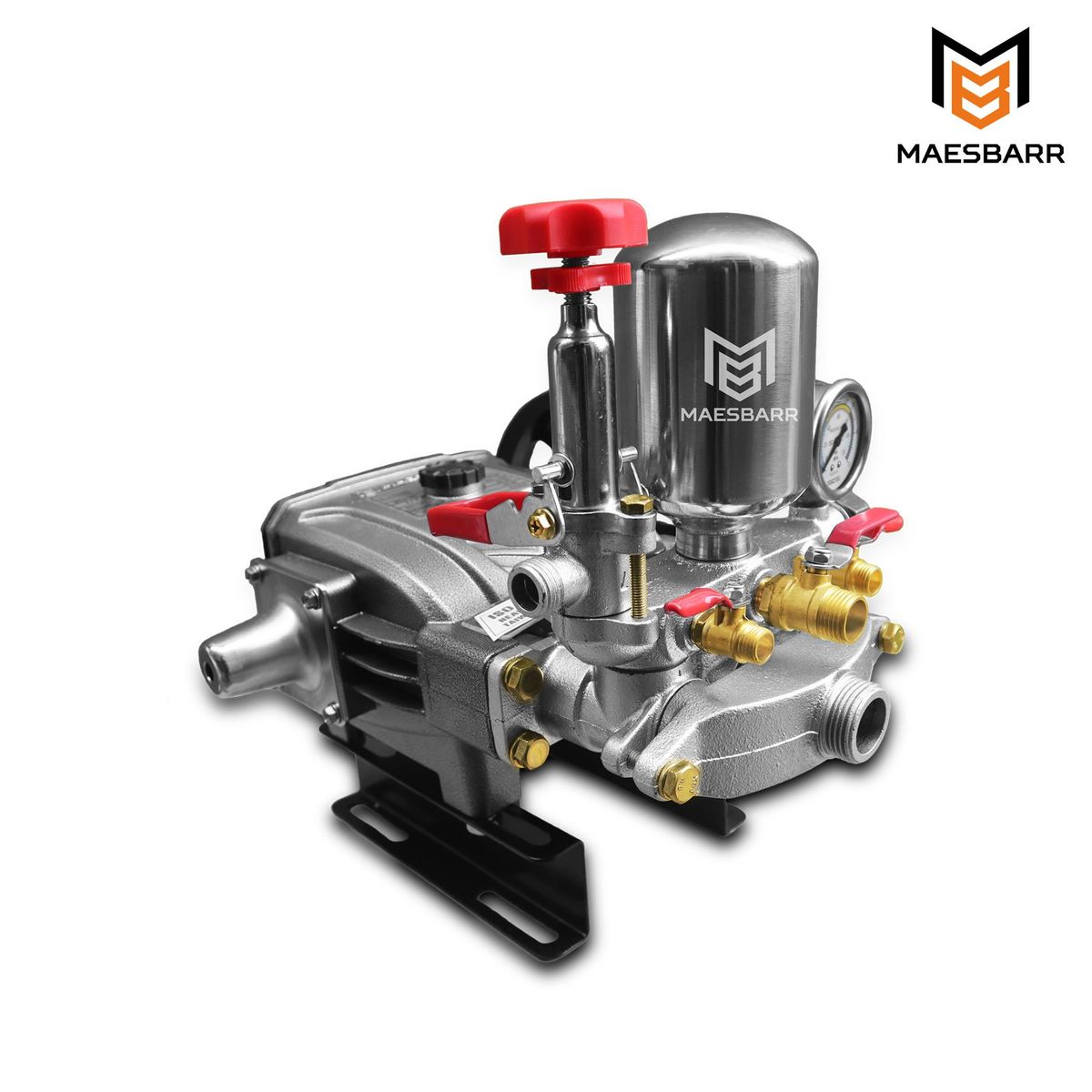 MAESBARR - BS-30A-1 CABEZAL DE ALTA PRESIÓN DE PISTÓN DE ACERO INOXIDABLE