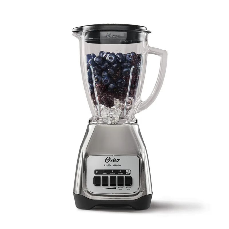 OSTER - Licuadora Oster de 1.5L con 550 watts – Plateada Kaliman