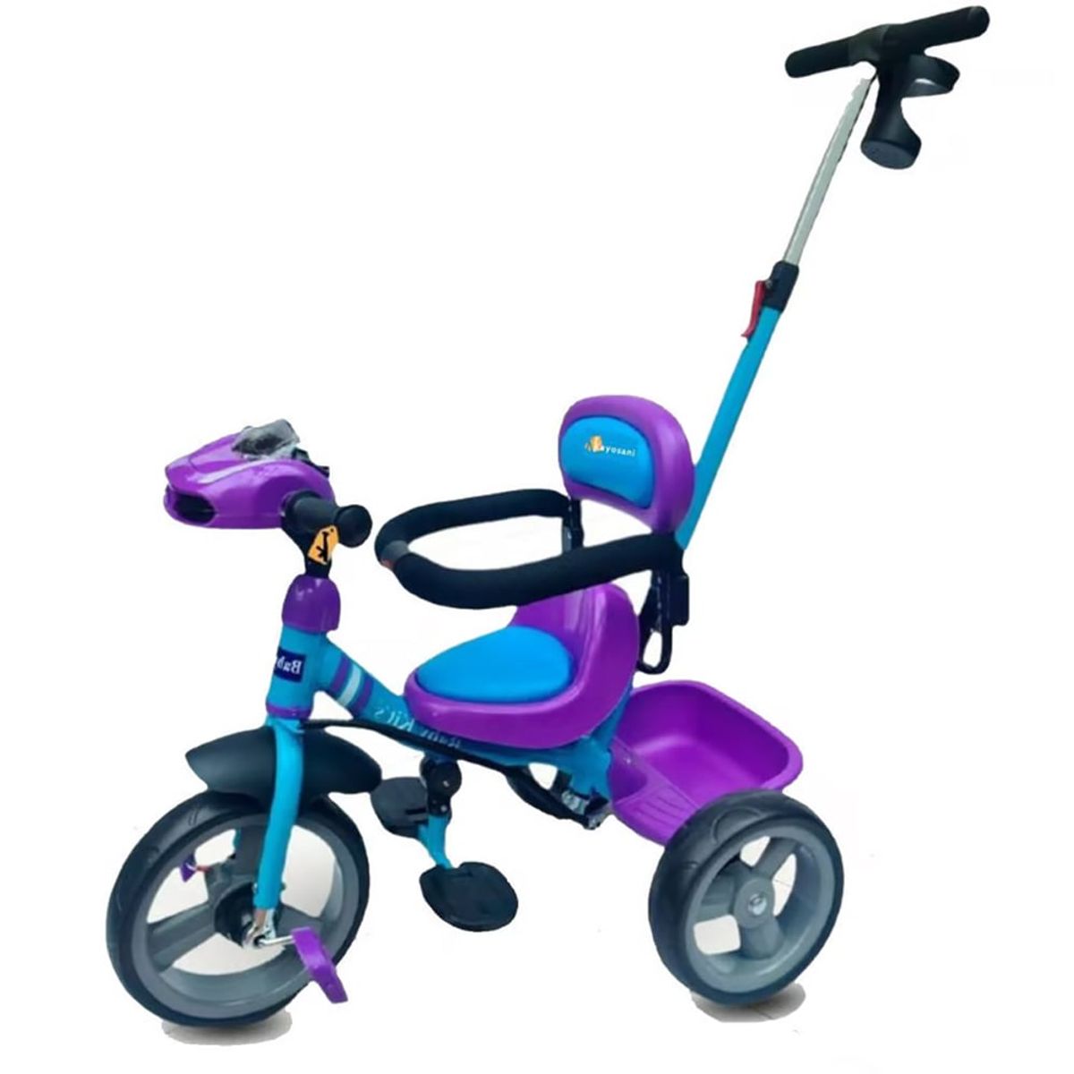 BABY KITS - Triciclo Guiador BABY KITS »OTTIMO» PURPLE