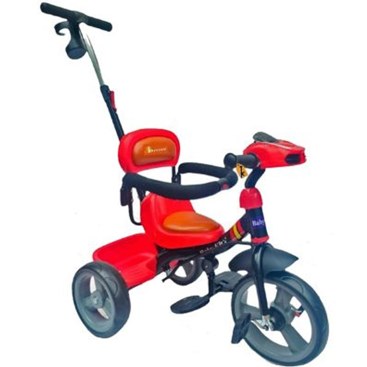 BABY KITS - Triciclo Guiador BABY KITS »OTTIMO» Red