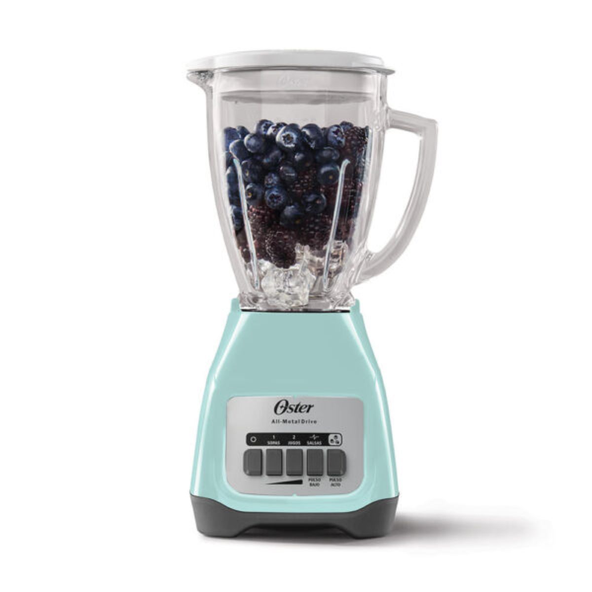 OSTER - Licuadora Oster de 1.5L con 550 watts BLSTKAG VPB 053  Celeste Kaliman