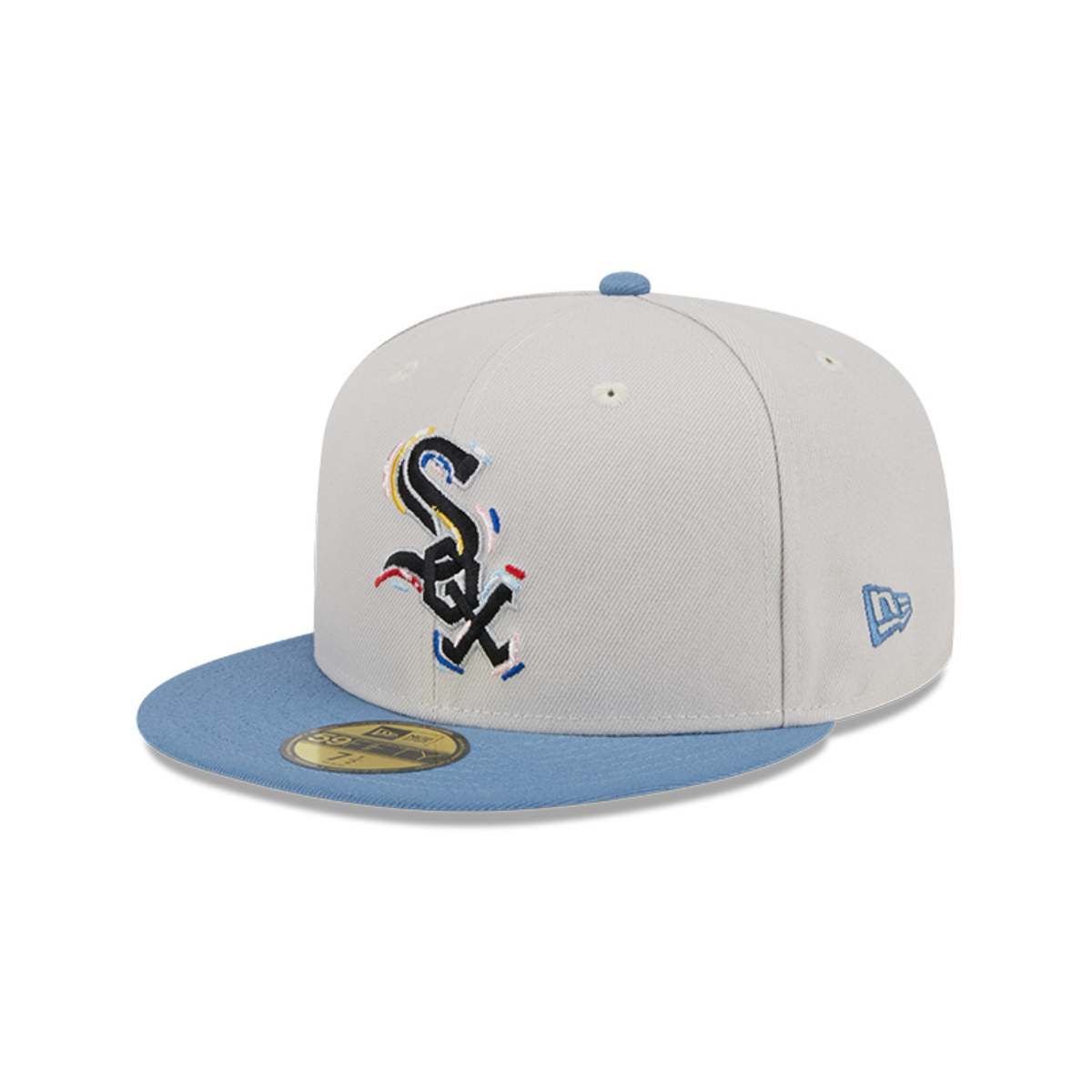 NEW ERA - Gorra 59Fifty Chicago White Sox Color Brush Beige MLB