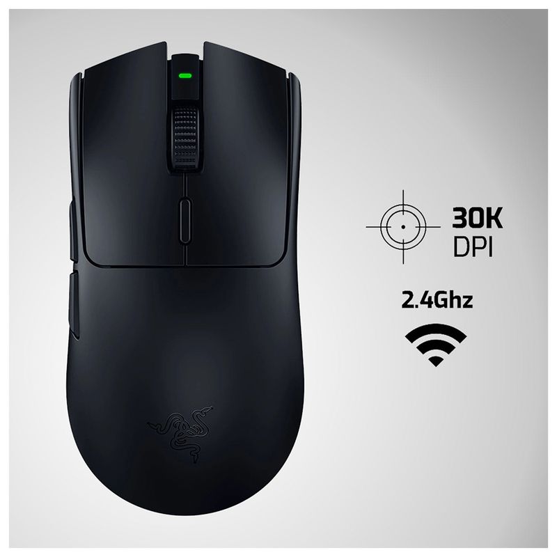 RAZER - Mouse Razer Viper V3 Hyperspeed 30k Dpi Multi-dispositivo Wireless 90m
