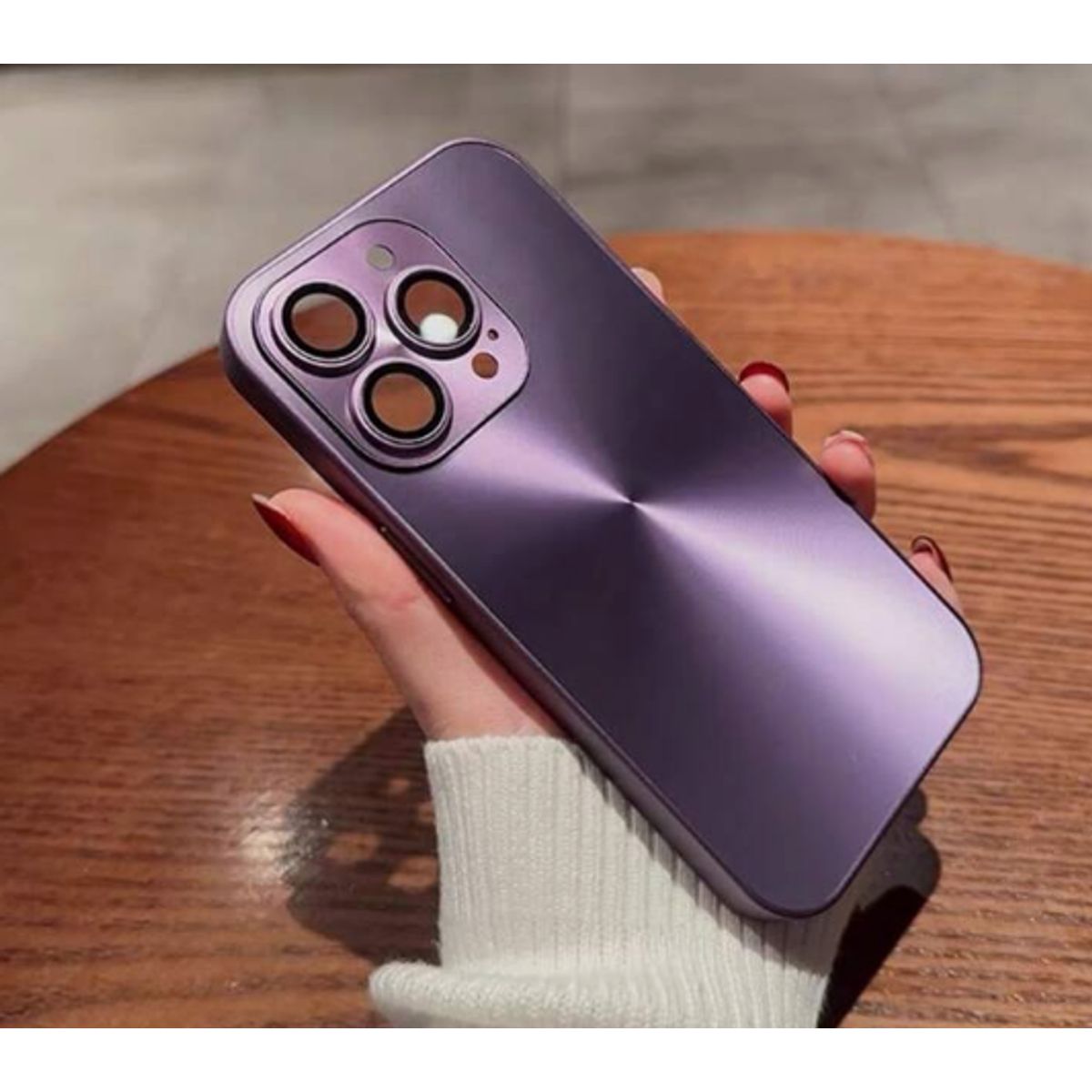 GENERICO - CASE O FUNDA PARA IPHONE 13 MORADO