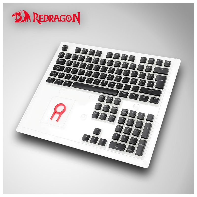 REDRAGON - Keycaps Scarab Gamer Redragon Español A130b-sp