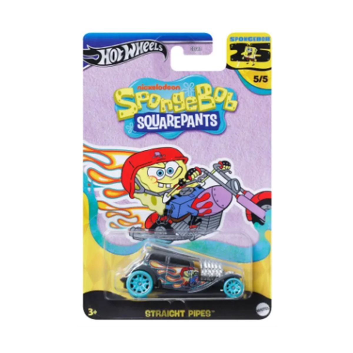 HOT WHEELS - Hot Wheels Bob Esponja Colección Spongebob Squarepants Blister X1