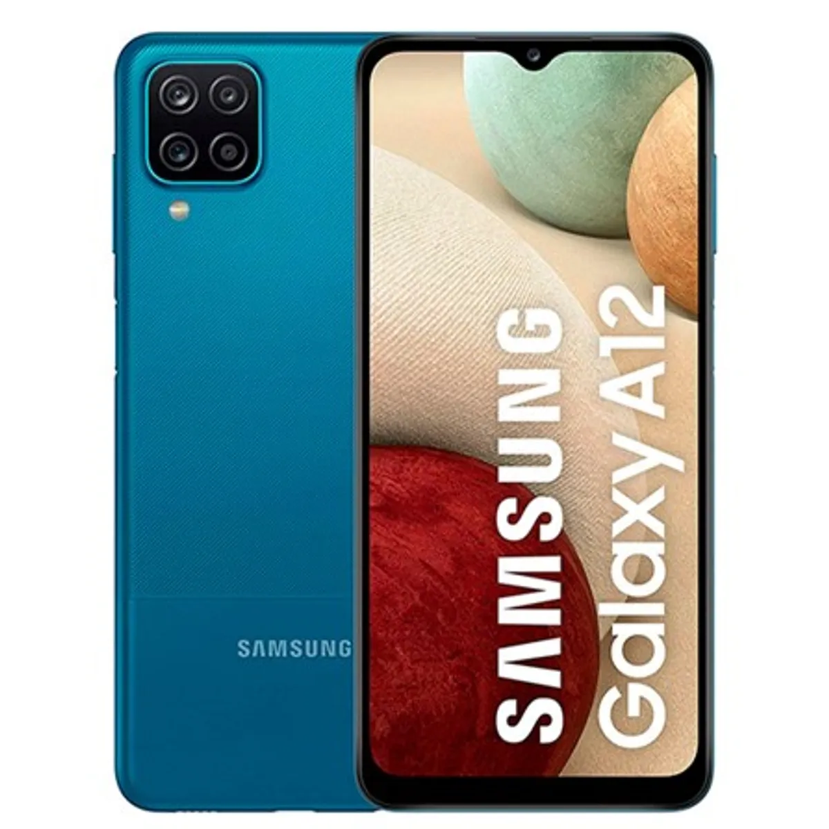 SAMSUNG - Celular SAMSUNG Galaxy A12 4GB 64GB Azul