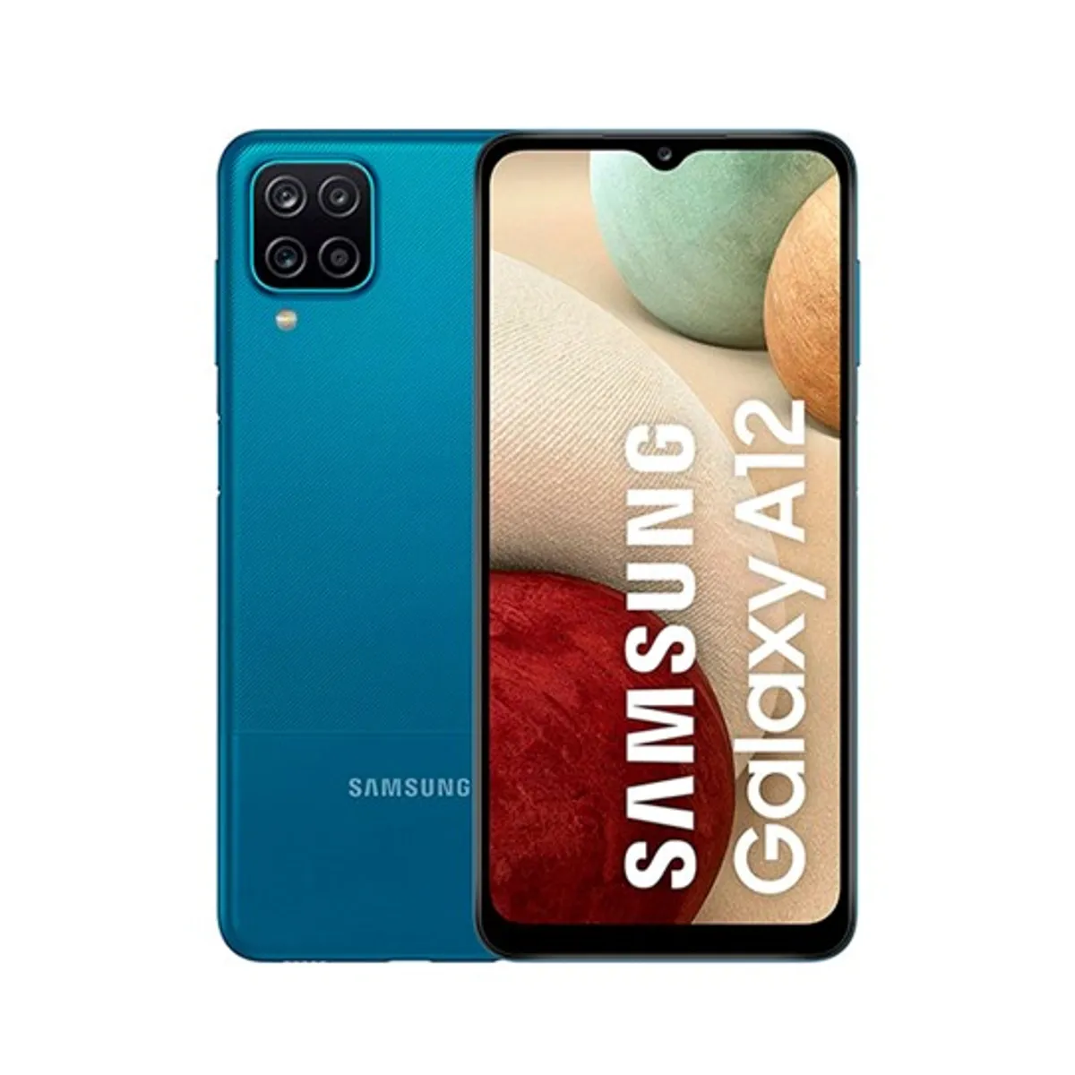 SAMSUNG - Celular SAMSUNG Galaxy A12 4GB 64GB Azul