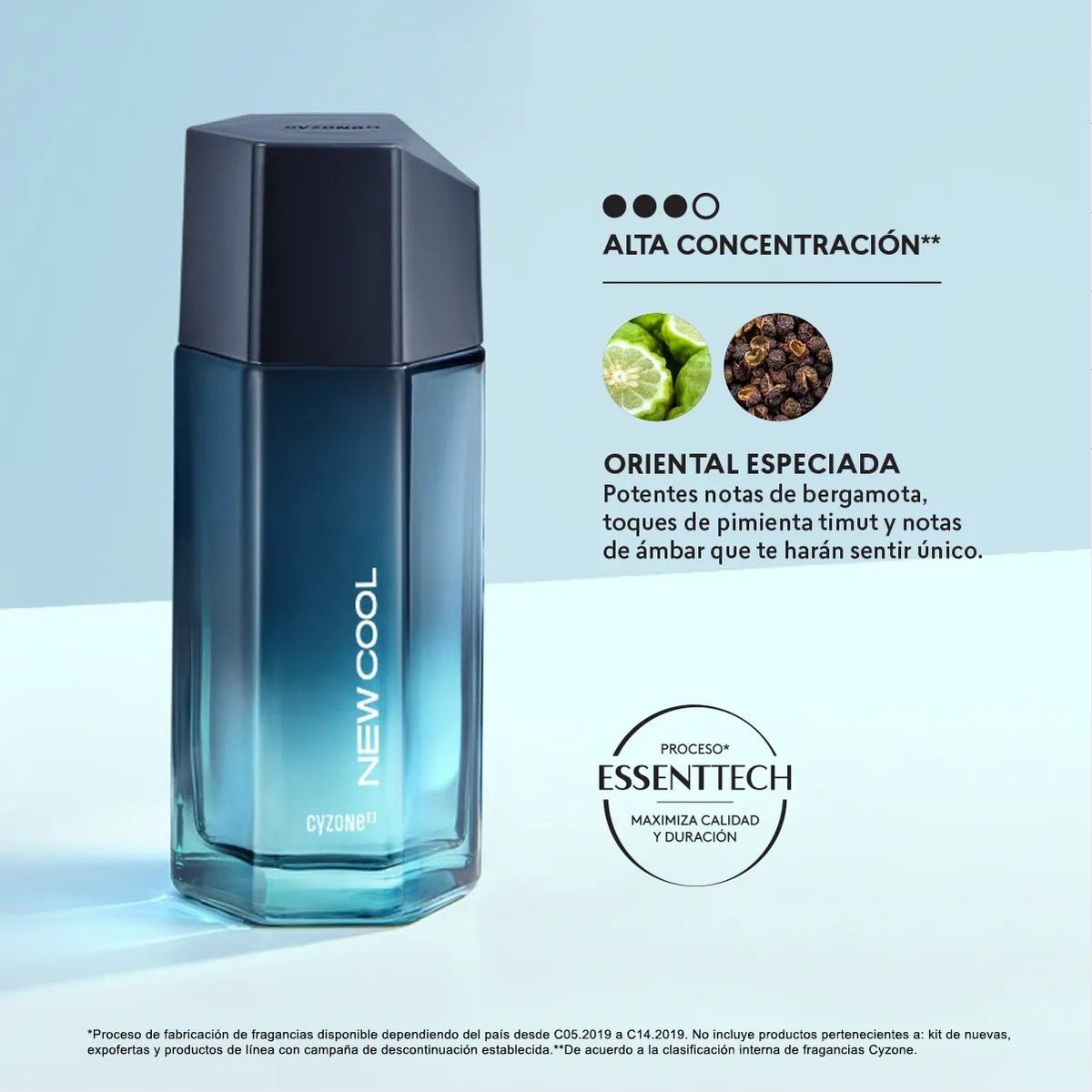CYZONE - New Cool Perfume de Hombre