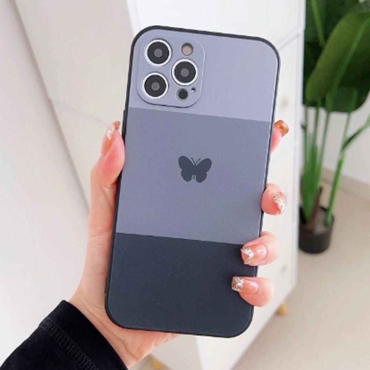 GENERICO - FUNDA CASE PARA IPHONE 14 MARIPOSA