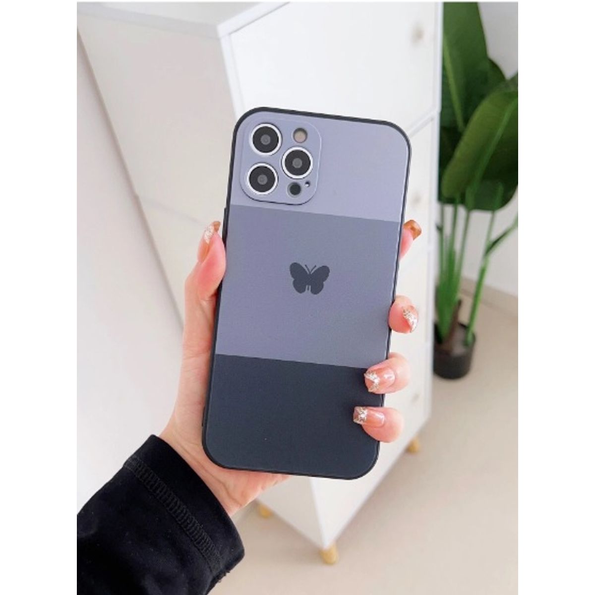 GENERICO - FUNDA CASE PARA IPHONE 14 MARIPOSA