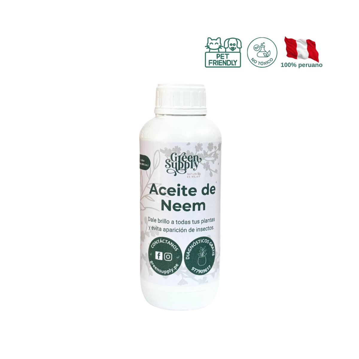 GREEN SUPPLY - Limpiador Pet Friendly  - Aceite de Neem 1lt