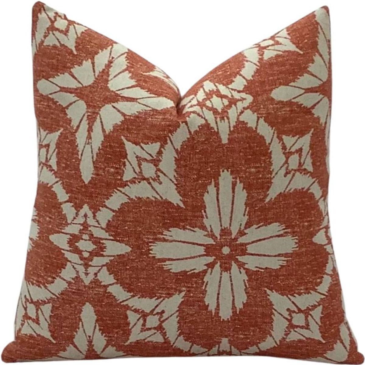 MAAT - Cojin Margaritas Terracota 45x45cm