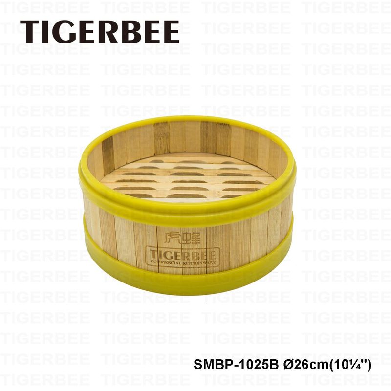 TIGERBEE - VAPORERA DE BAMBU CON TAPA