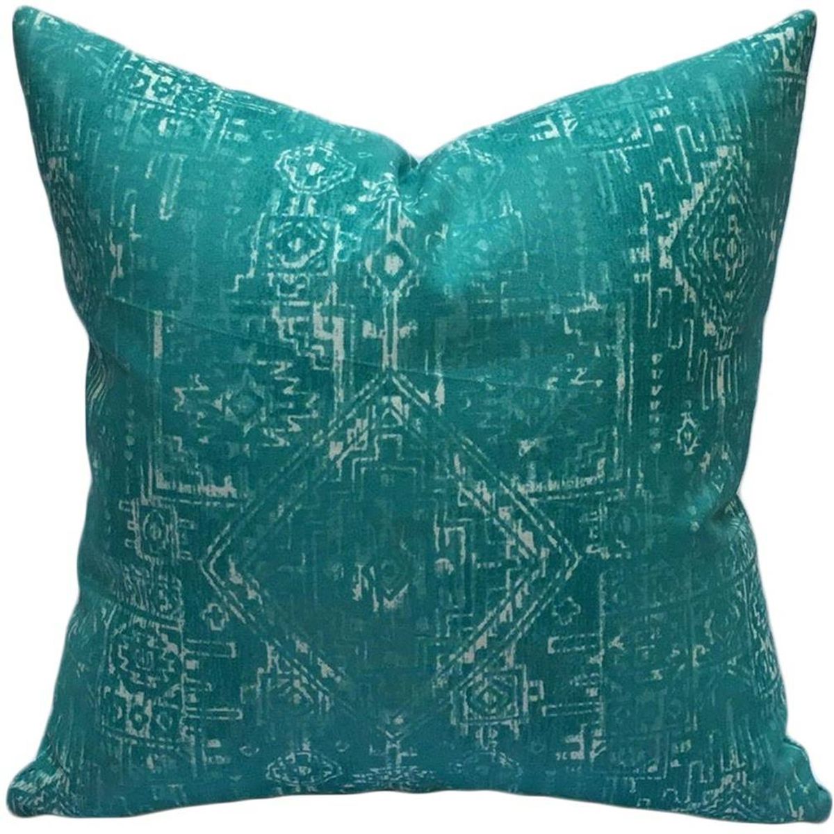 MAAT - Cojin Wari Turquesa 45x45cm