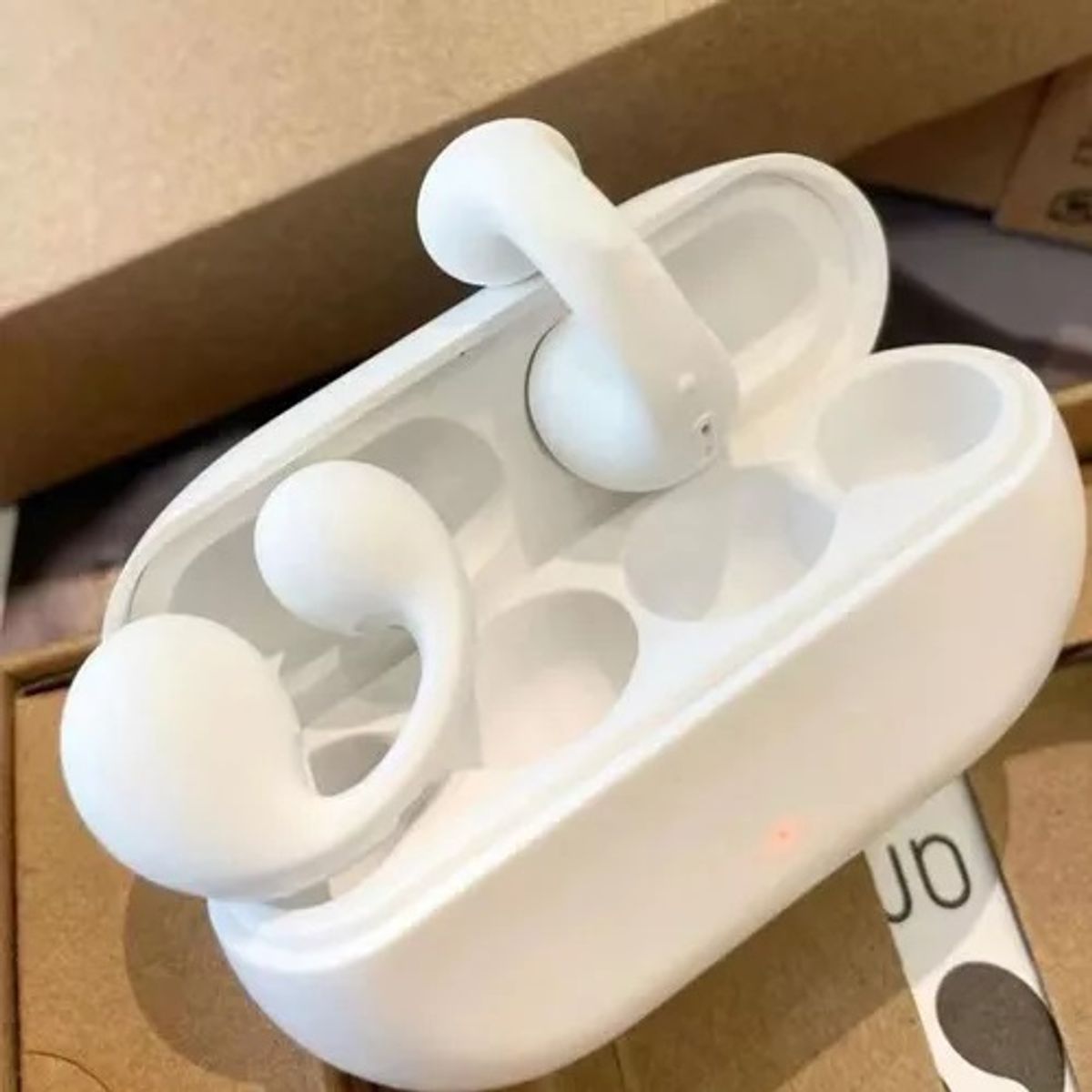 GENERICO - Audífonos Aretes Inalámbricos Color Blanco.