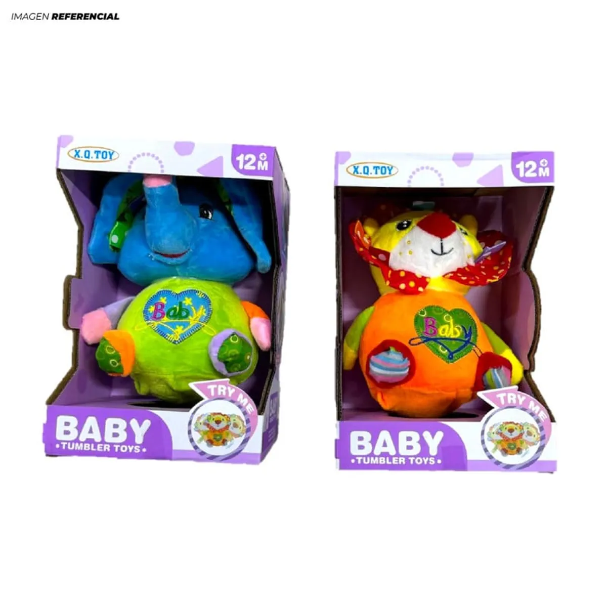 GENERICO - Juguete Didáctico Peluche Animalitos para Bebes