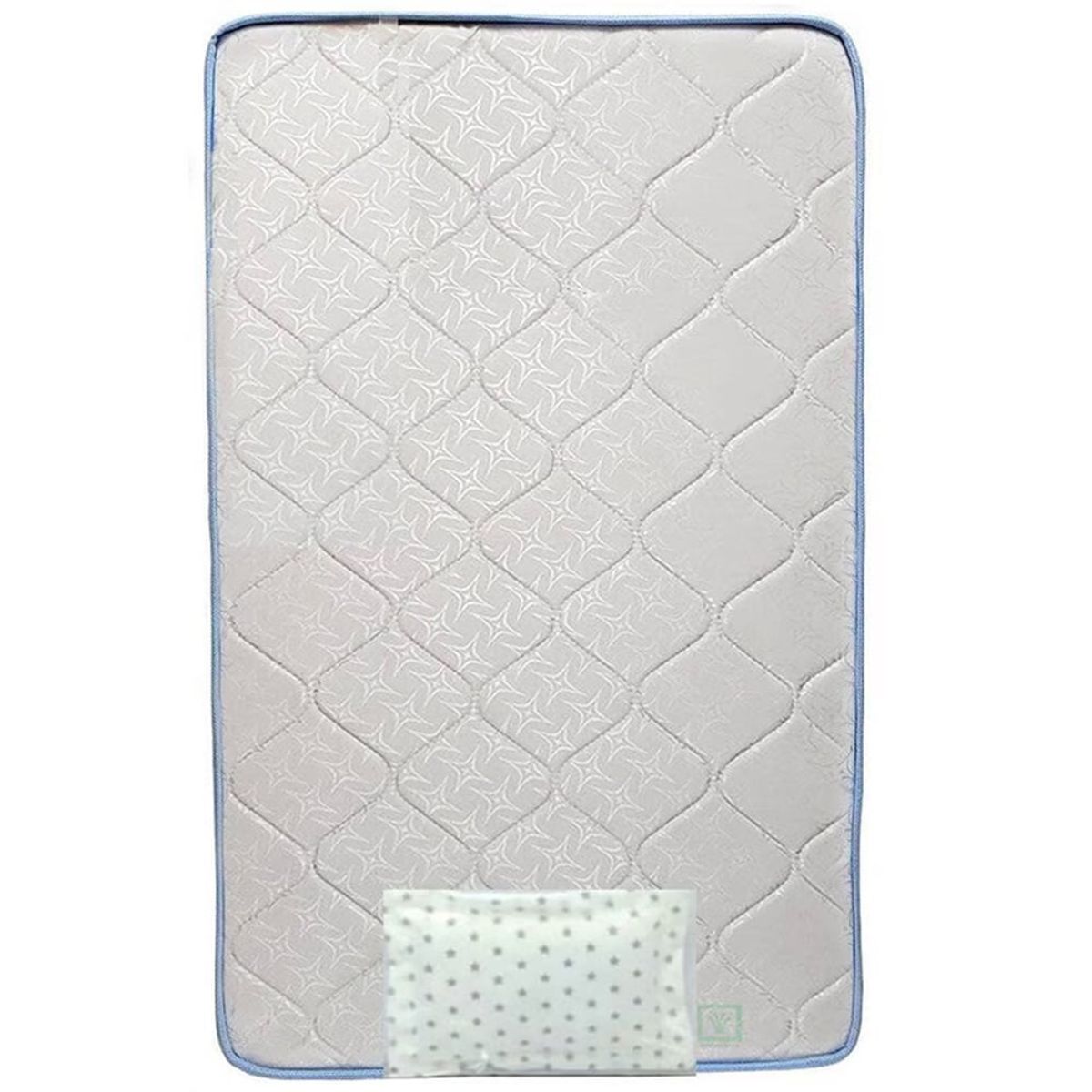 LIFESTYLES - Colchón de Bebe para Cunas pack and play de 4 Celeste