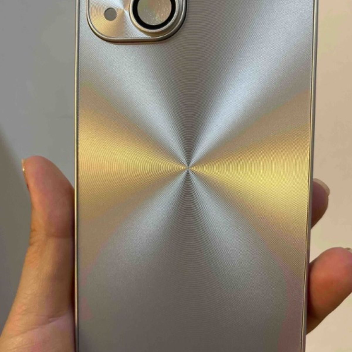 GENERICO - CASE FUNDA PARA IPHONE 13 PRO MAX  PLATEADO