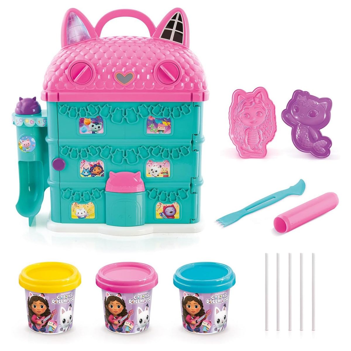 LA CASA DE GABBY - Casa de Gabby con Masas para Moldear