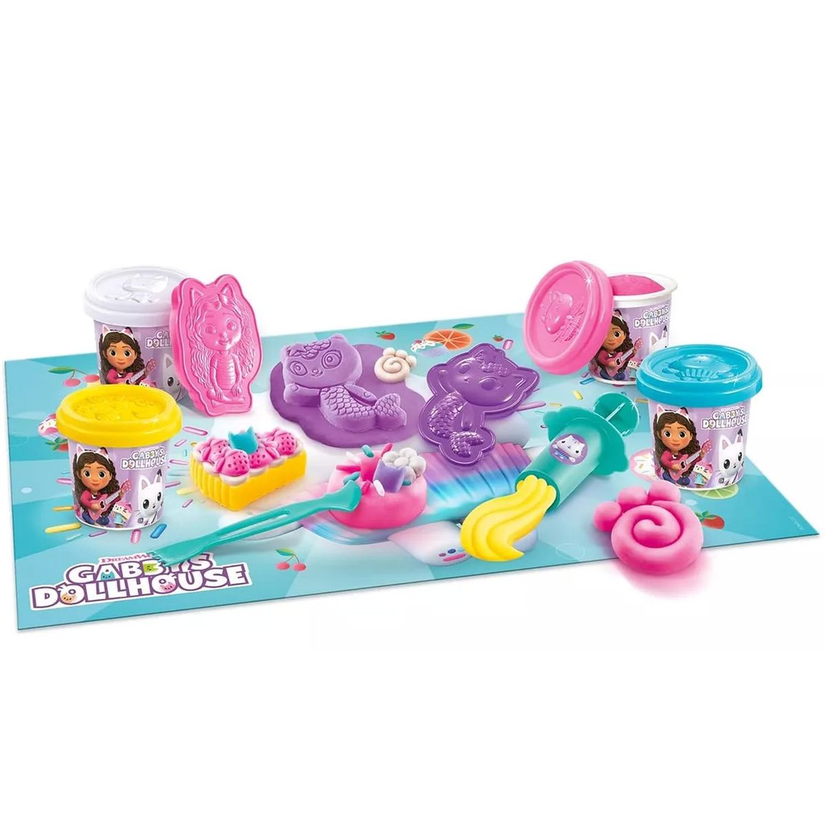 LA CASA DE GABBY - Maletin con Masas para Moldear  Casa de Gabby