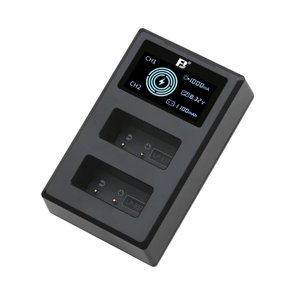 GENERICO - Cargador LP-E17 doble con pantalla FB