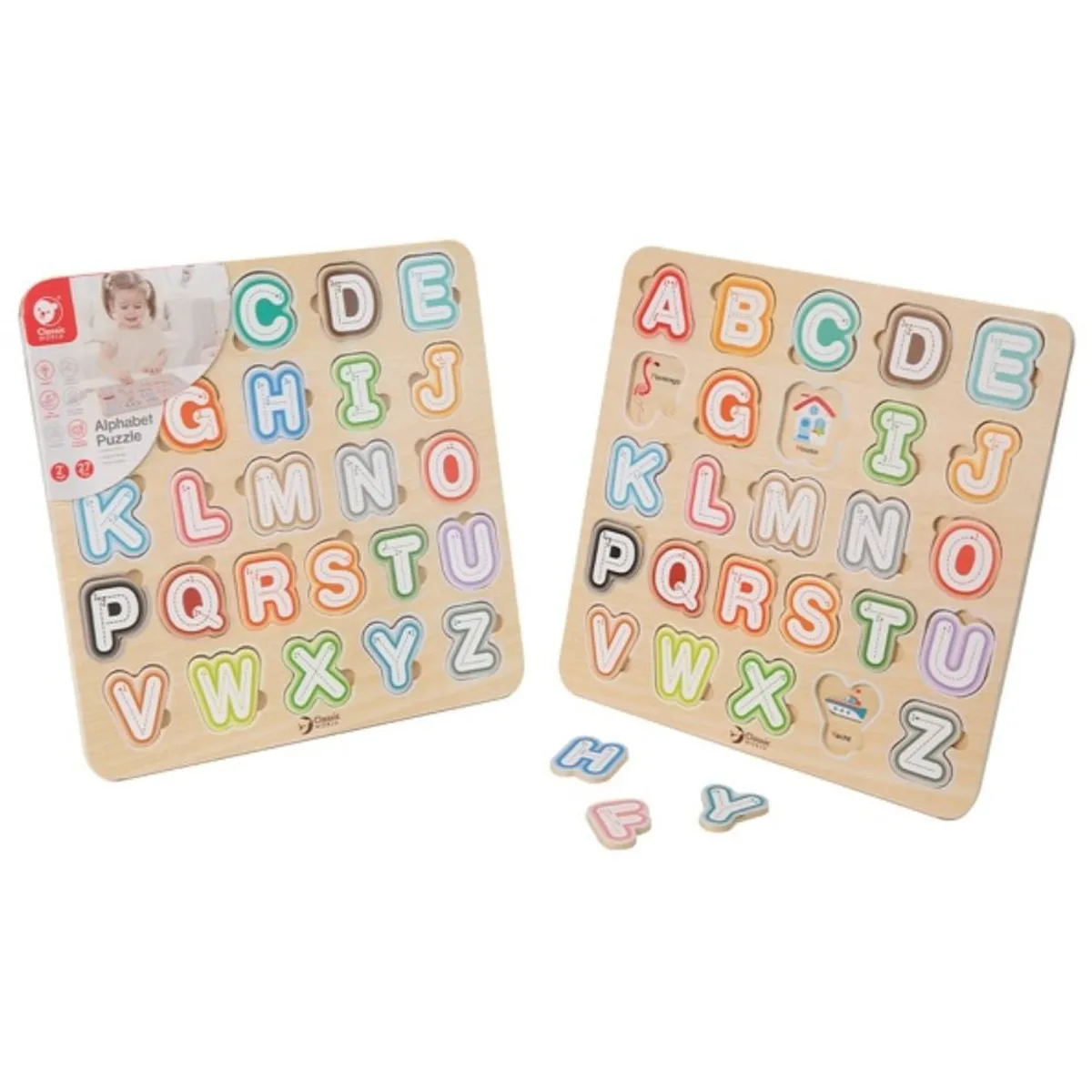 CLASSIC WORLD - Puzzle Alfabetico Alphabet Puzzle Classic World