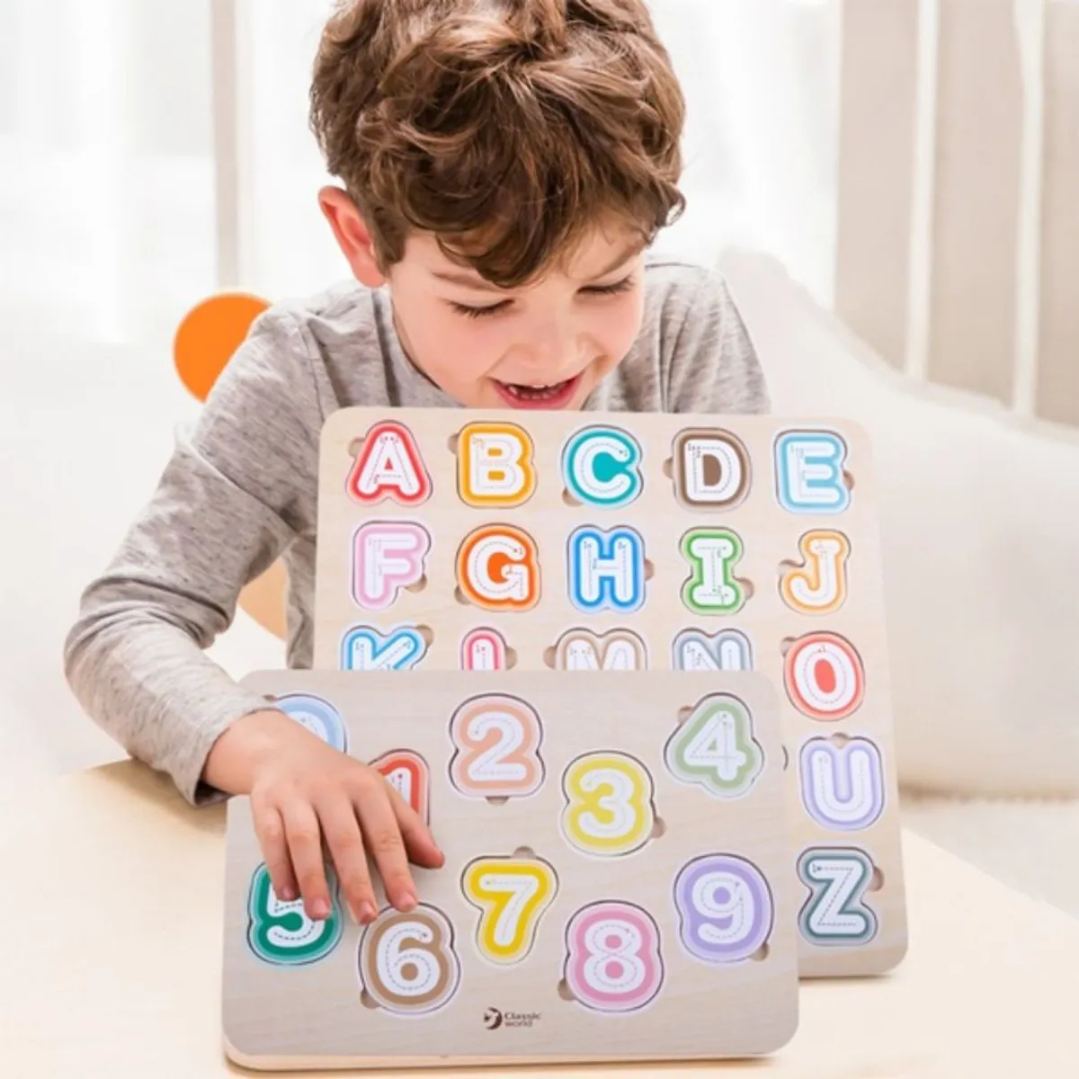 CLASSIC WORLD - Puzzle Alfabetico Alphabet Puzzle Classic World