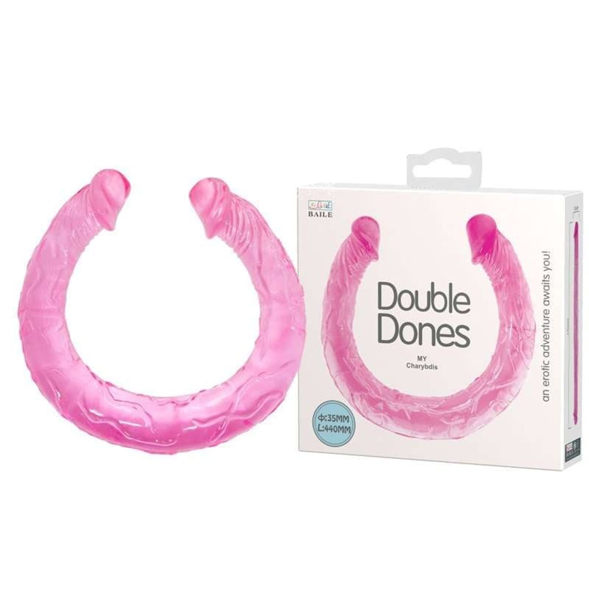 PRETTY LOVE - DILDO DOBLE 44 CM  DOUBLE DONES