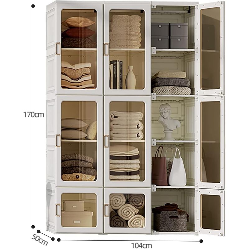GENERICO - ESTANTE ORGANIZADOR  ESTILO NORDICO 3 CUERPOS SOPORTA HASTA 200KG