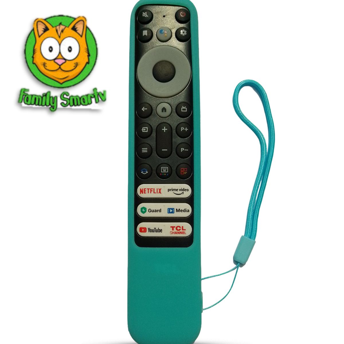 TCL - Funda de silicona para Control remoto Tcl Rc902v Turquesa