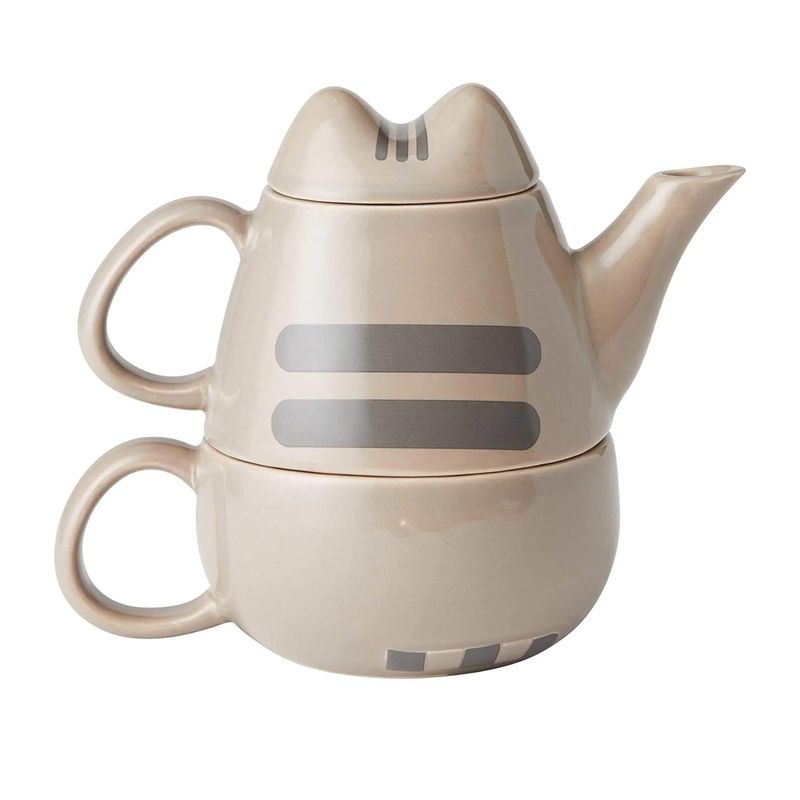 GENERICO - TETERA DE TÉ + TAZA PUSHEEN CAT