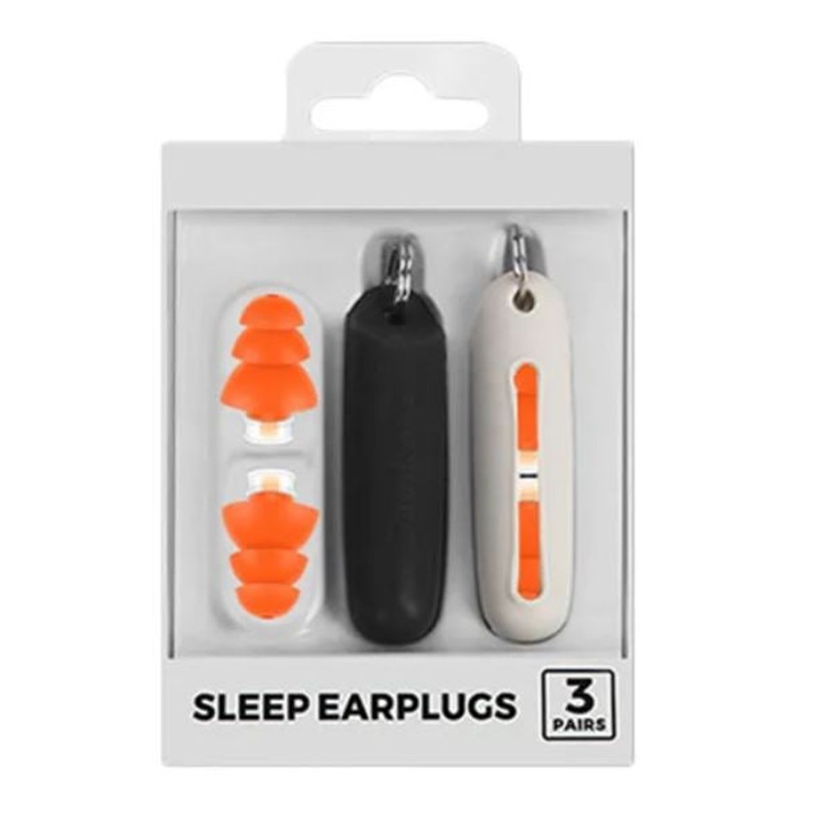 TAPONES PARA LOS OIDOS X 3 CON ESTUCHE PARA LA CANCELACION DE RUIDO MOLESTOS, marca GENERICO - Foto Principal