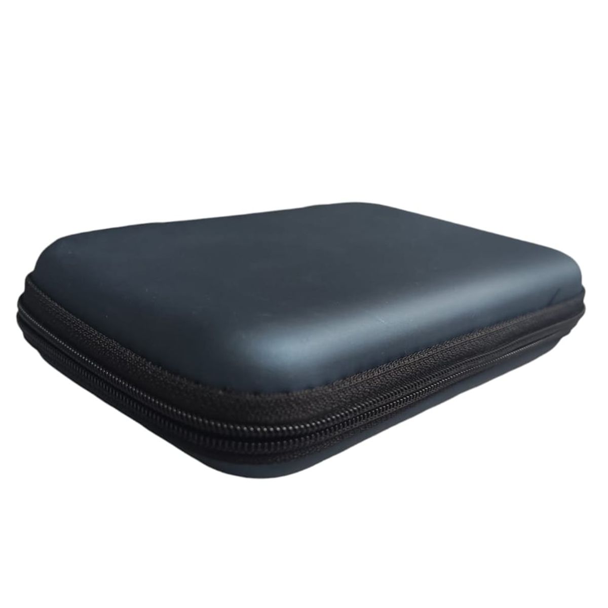 GENERICO - Funda Anti Golpes Case Disco Duro Externo 2.5 Cremallera Azul Petroleo