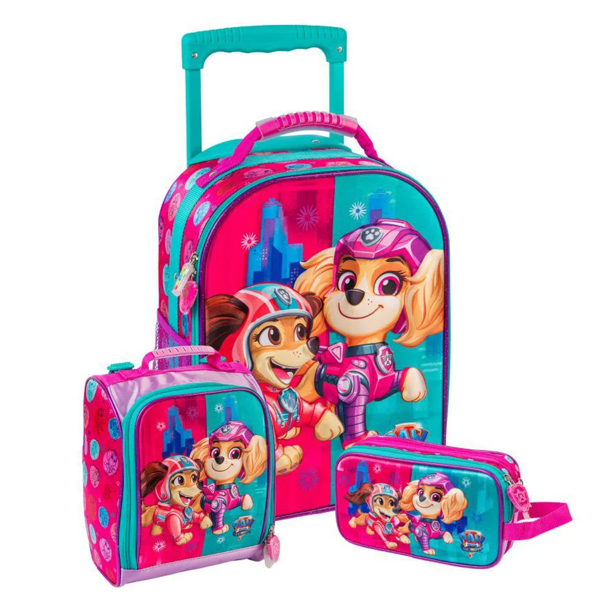 SCOOL - SET MALETA SCOOL EVA 3D MED PAW PATROL NIÑA