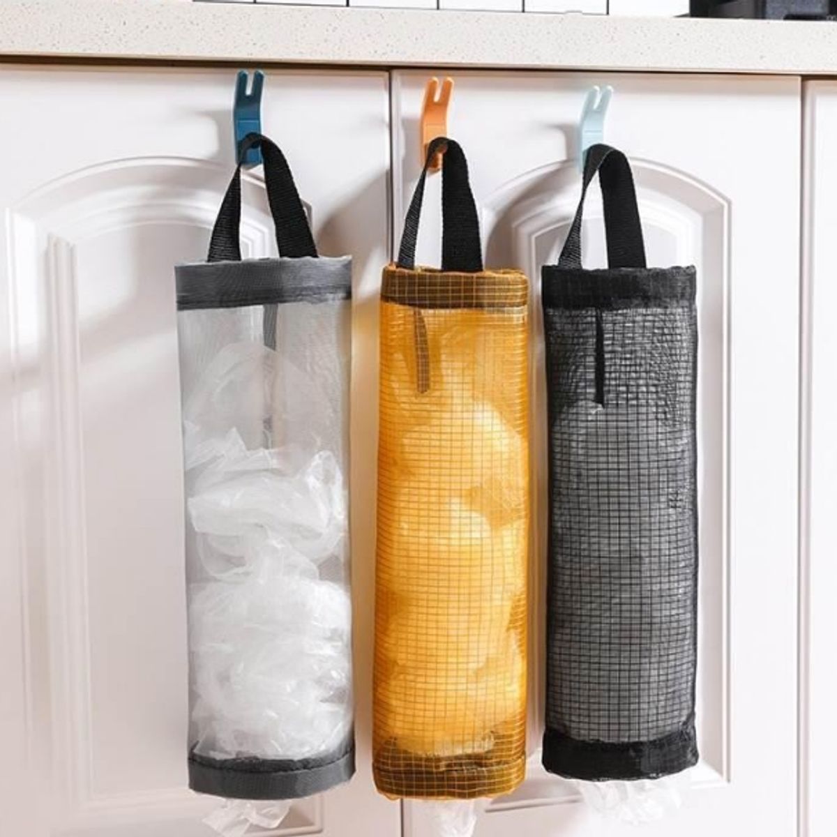 GENERICO - DISPENSADOR PARA BOLSAS RECICLADAS - PLOMO