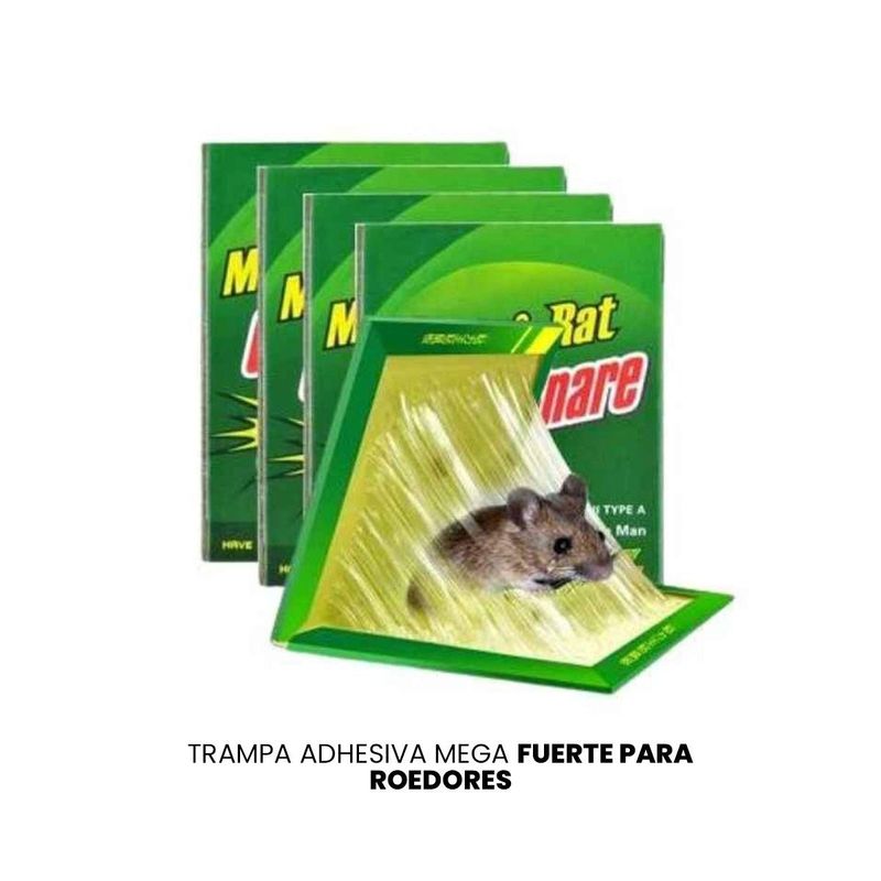 IMPORTADO MC - TRAMPA ADHESIVA MEGA FUERTE PARA ROEDORES