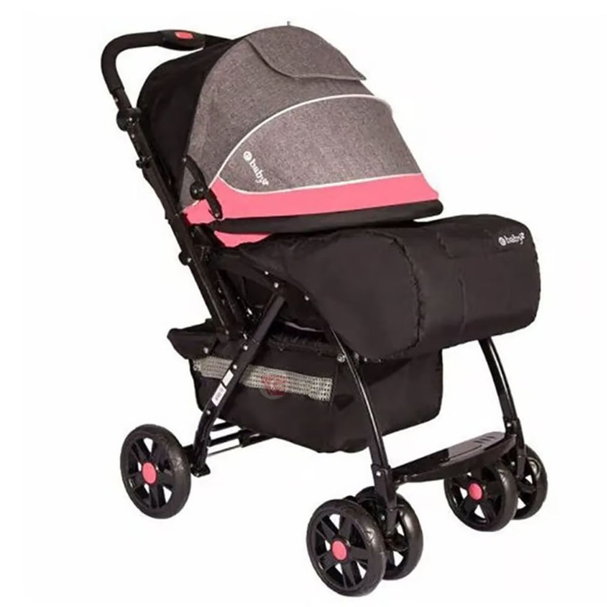 EBABY - Coche Cuna Yodie 1142-1 Pink