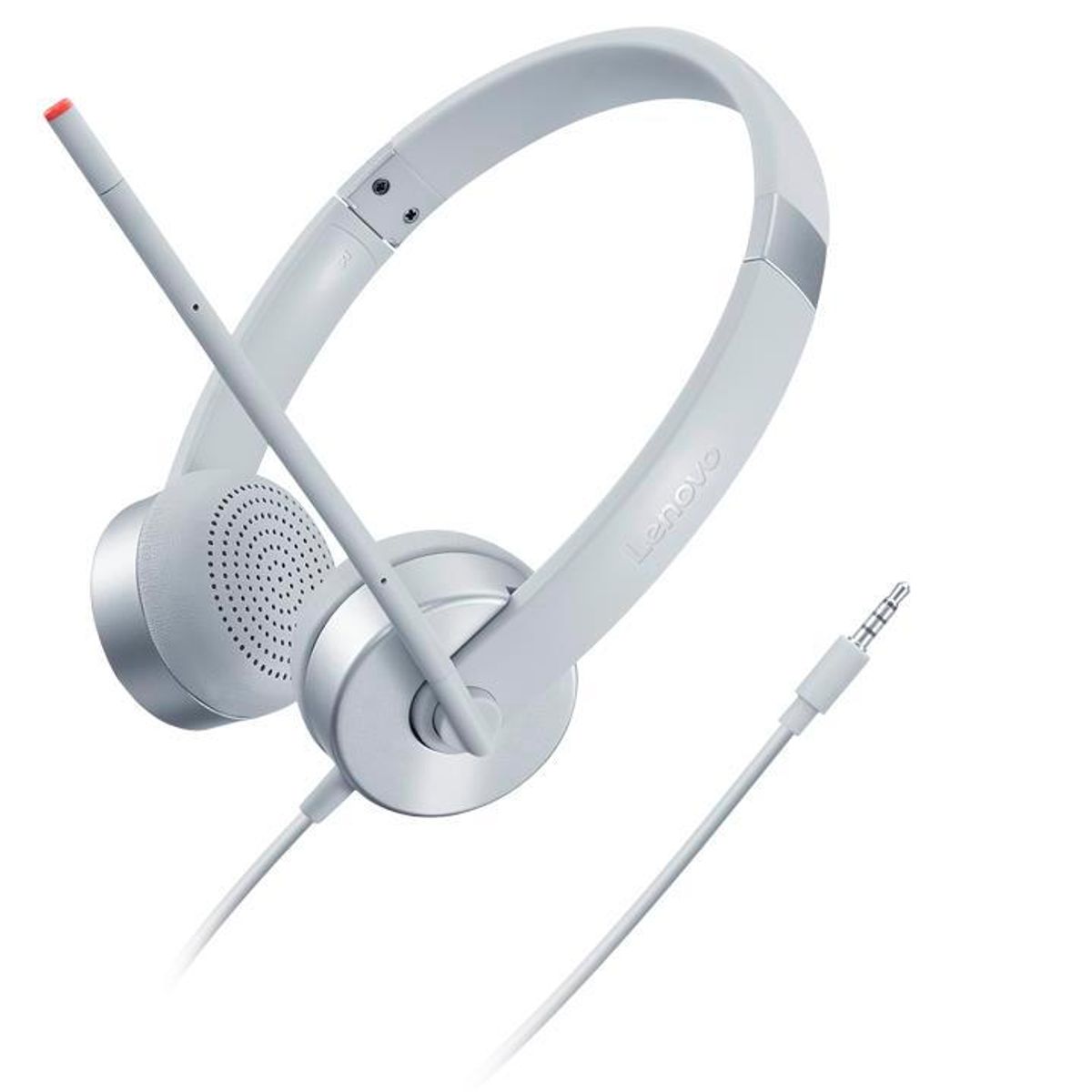 LENOVO - Auriculares analógicos estéreo Lenovo 100 - Blanco