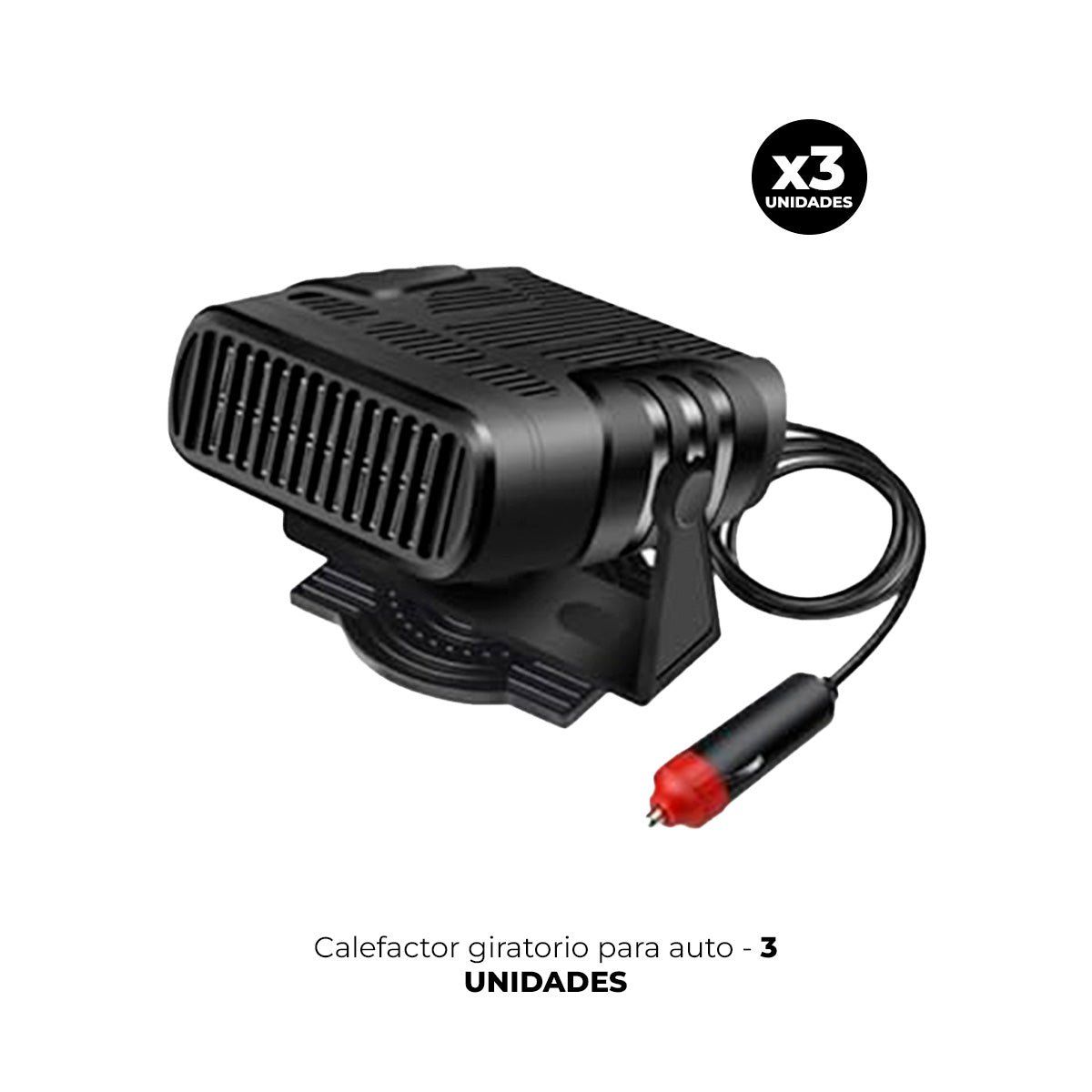 IMPORTADO MC - 3 CALEFACTOR GIRATORIO PARA AUTO