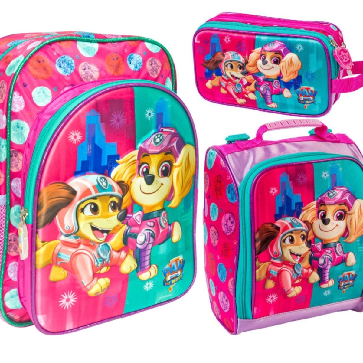 SCOOL - SET MOCHILA SCOOL KIDS A4 PAW PATROL NIÑA