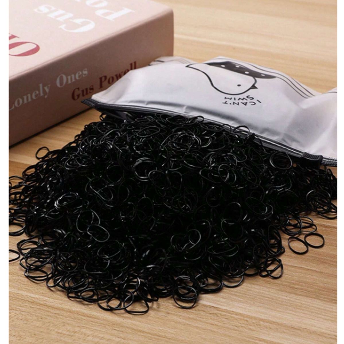 GENERICO - LIGAS PEQUEÑAS PARA EL CABELLO 1000PZ