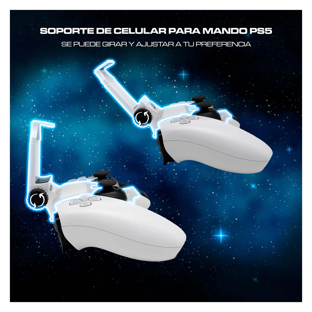 DOBE - Soporte De Celular Compatible: Mando Ps5 Dualsense 5