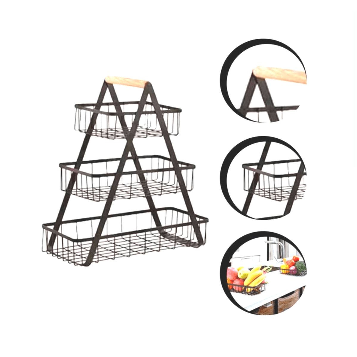 GENERICO - Frutero de 3 niveles