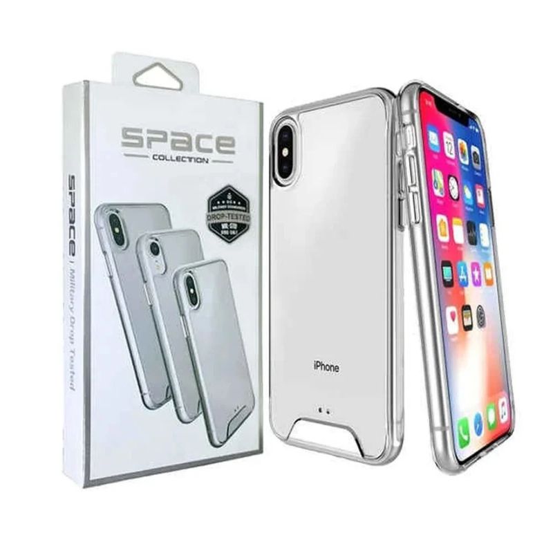 SPACE - CASE SPACE  TRANSPARENTE PARA IPHONE XR
