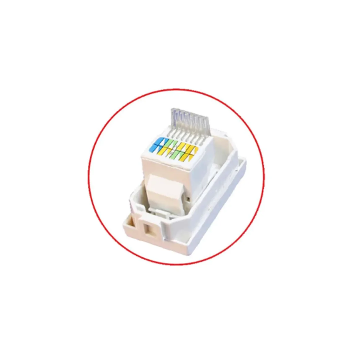 OPALUX - Dado de Red RJ45 Cat 5e BM118 OPALUX