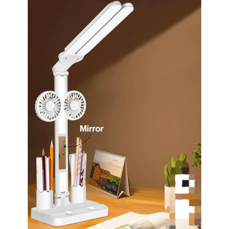 GENERICO - LAMPARA DE ESCRITORIO 5 EN 1