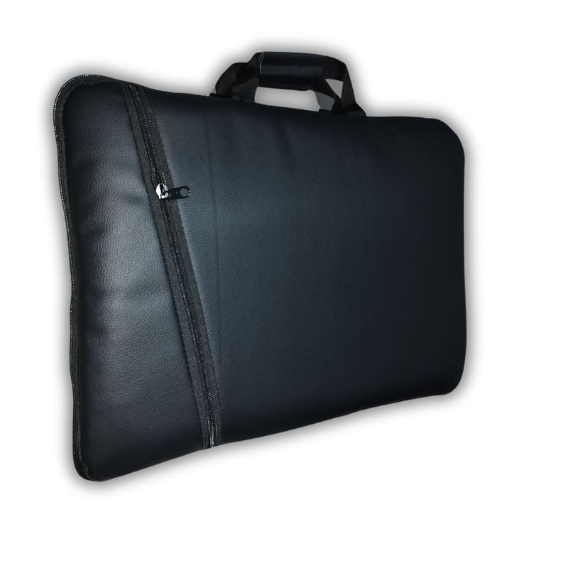 GENERICO - Funda para laptop 15" 17"  maleta con asa - Negro