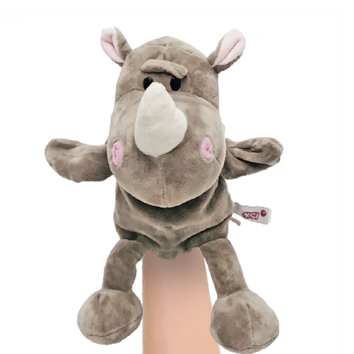 GENERICO - Titere Marioneta de Mano Rinoceronte con Patas